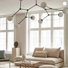 Indlæs billede til gallerivisning Drop Chandelier Bulp Grey
