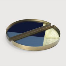 Indlæs billede til gallerivisning Geometric Half-Moon Mini Tray
