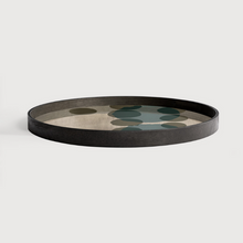 Indlæs billede til gallerivisning Slate Layered Dots glass tray
