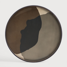Indlæs billede til gallerivisning Graphite Combined Dots glass tray
