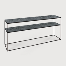 Indlæs billede til gallerivisning Charcoal sofa console
