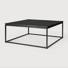 Indlæs billede til gallerivisning Oak Thin black coffee table
