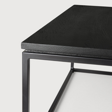 Indlæs billede til gallerivisning Oak Thin black coffee table
