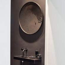 Indlæs billede til gallerivisning Bronze wall mirror
