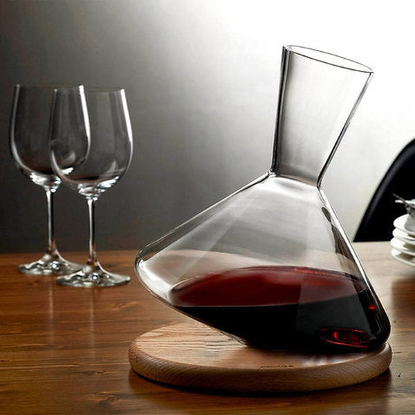 Balance Decanter m. træbræt